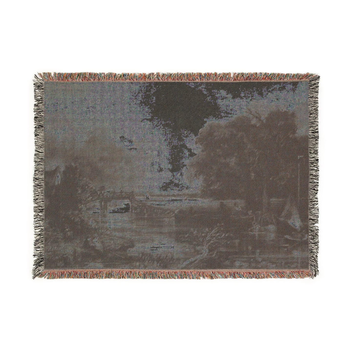 David Lucas - River Stour, Suffolk | Woven Tapestry Blanket