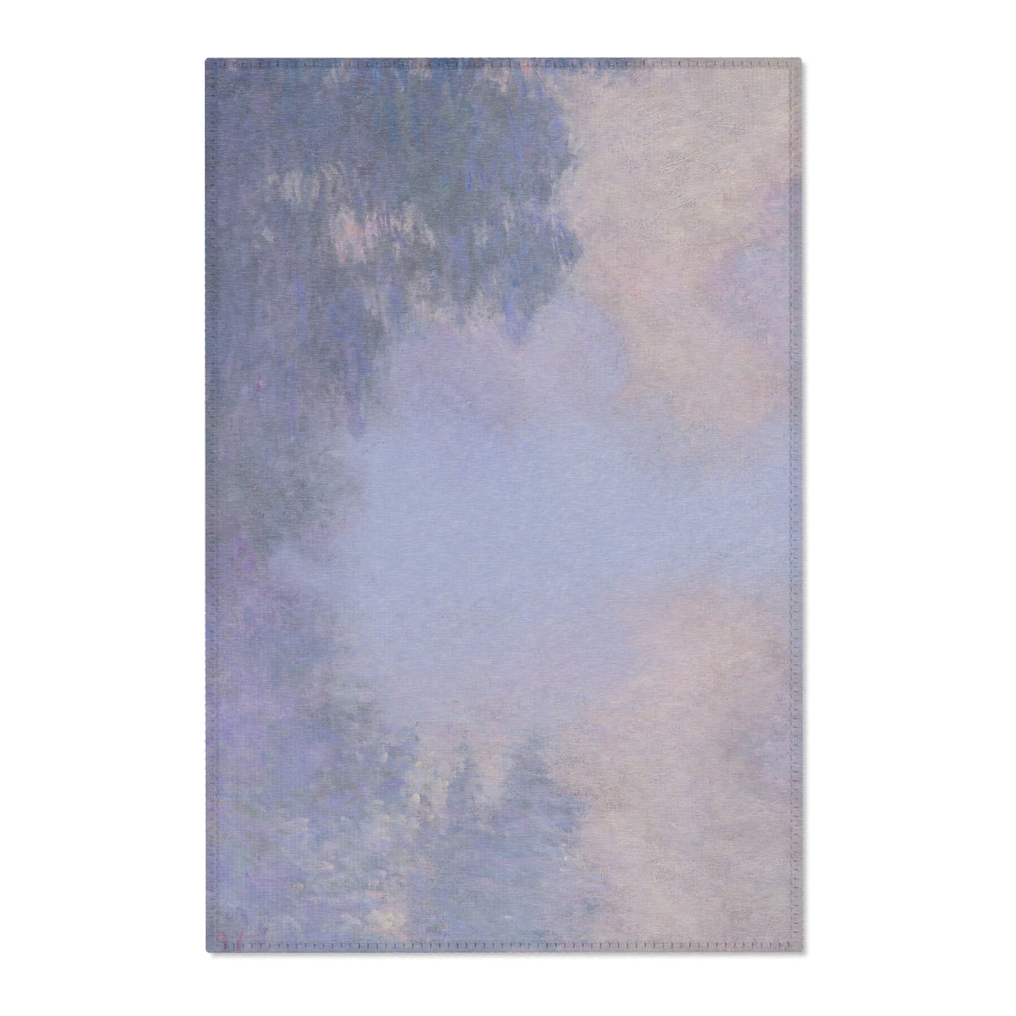 Claude Monet - Branch of the Seine near Giverny (Mist) | Area Rug