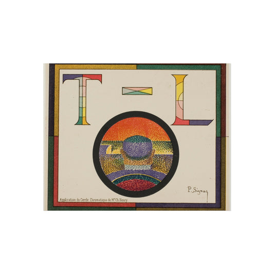Chromatic Circle — Paul Signac Fine Art Poster