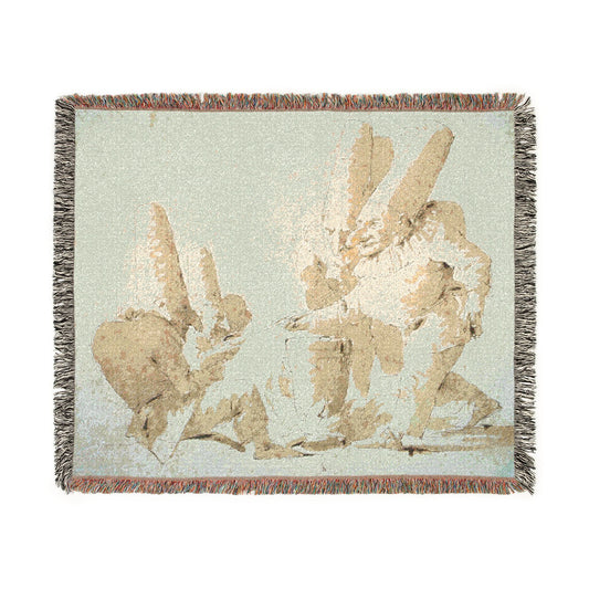 Punchinellos Cooking — Tiepolo Tapestry Blanket