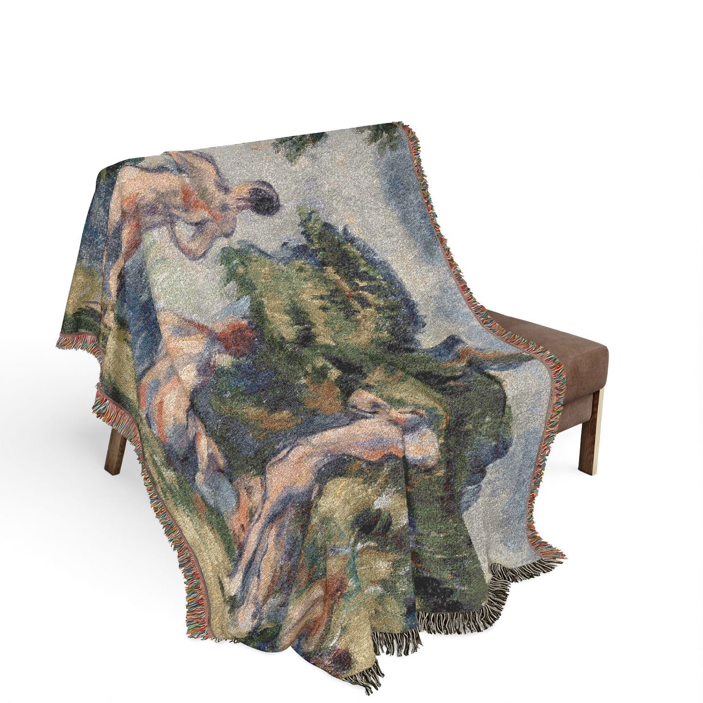 Paul Cezanne - Bathers | Woven Tapestry Blanket
