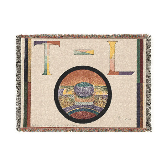 Chromatic Circle — Signac Tapestry Blanket