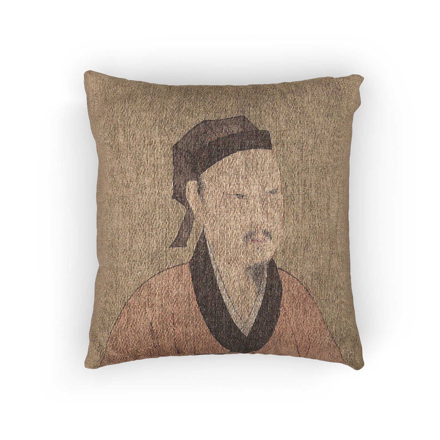 061_portrait-of-a-gentleman-album-leaf | Woven Pillow