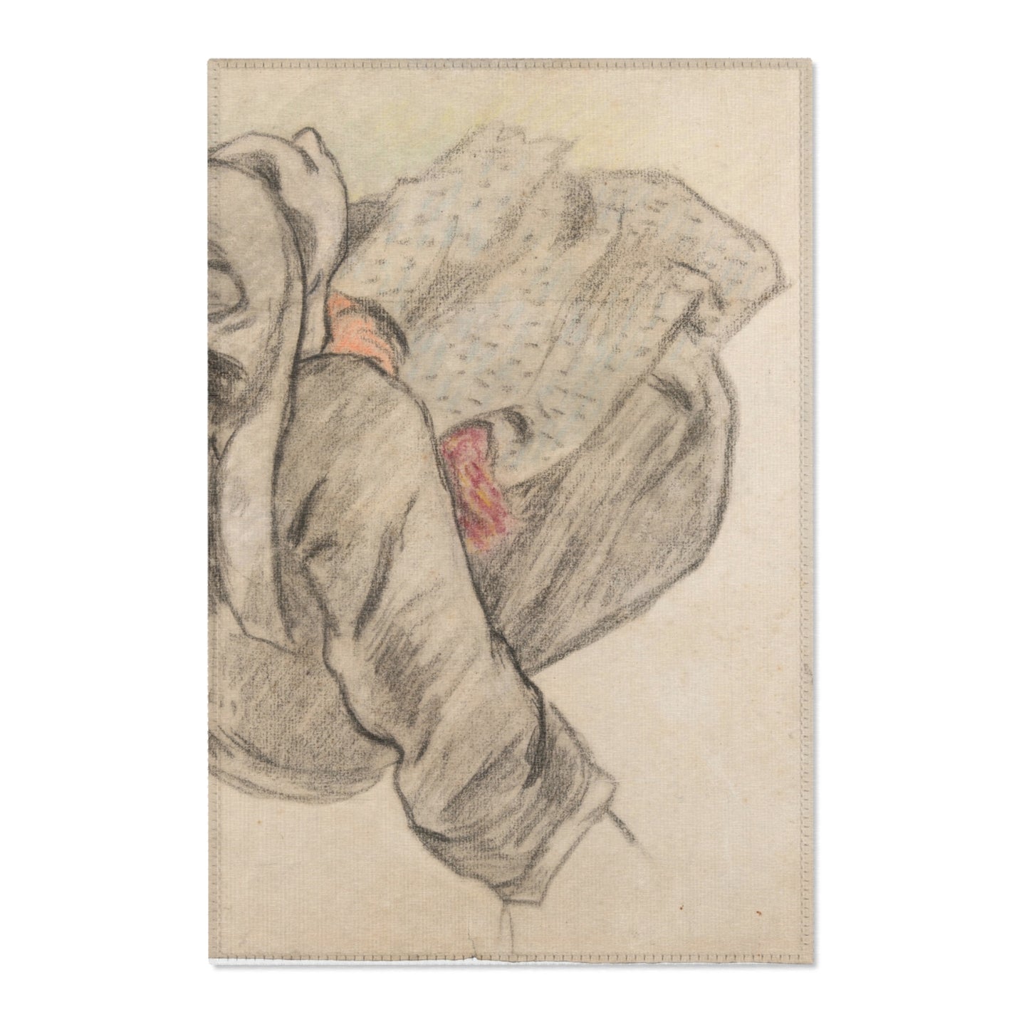 Paul Gauguin - Seated Breton Woman | Area Rug