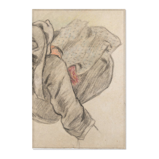 Seated Breton Woman — Gauguin Area Rug