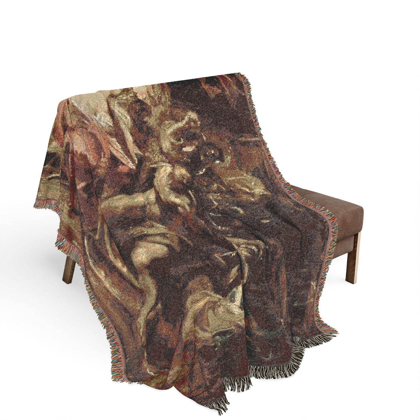 Peter Paul Rubens - The Capture of Samson | Woven Tapestry Blanket