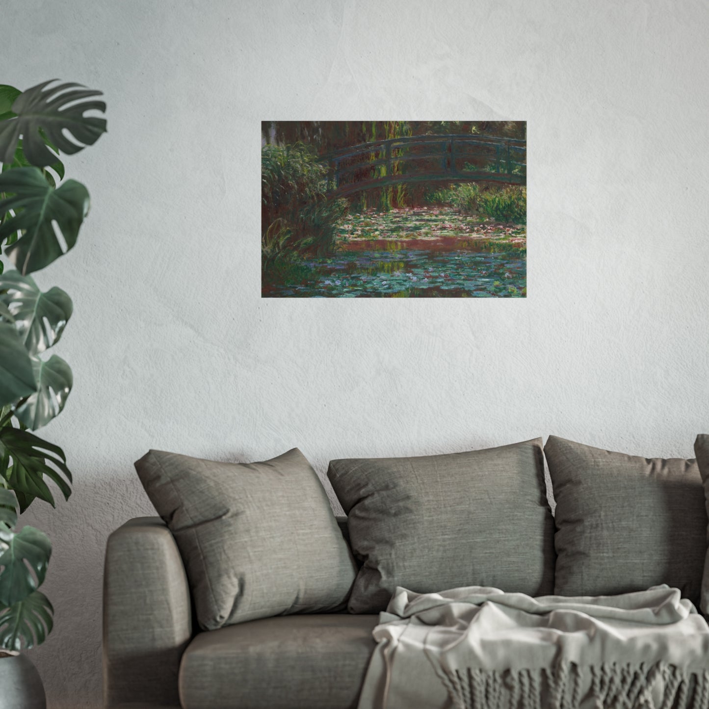 Claude Monet - Water Lily Pond | Fine Art Poster