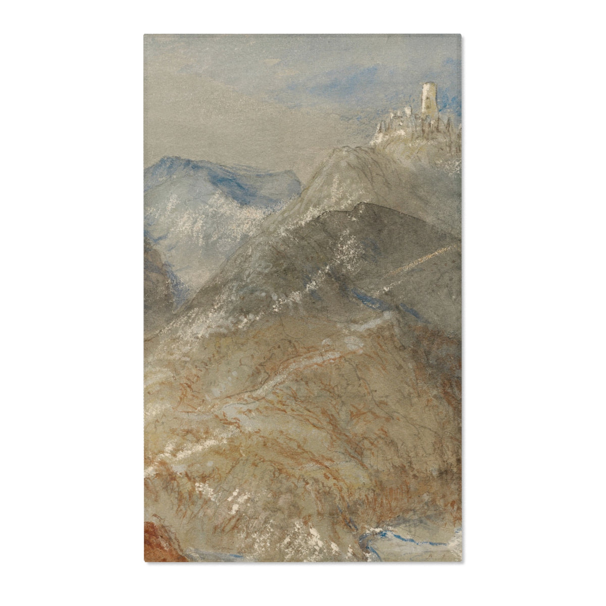 Castle on Height near Geneva — Turner Area Rug