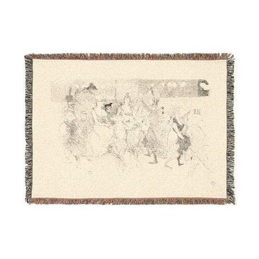 A Gala Evening — Toulouse-Lautrec Tapestry Blanket
