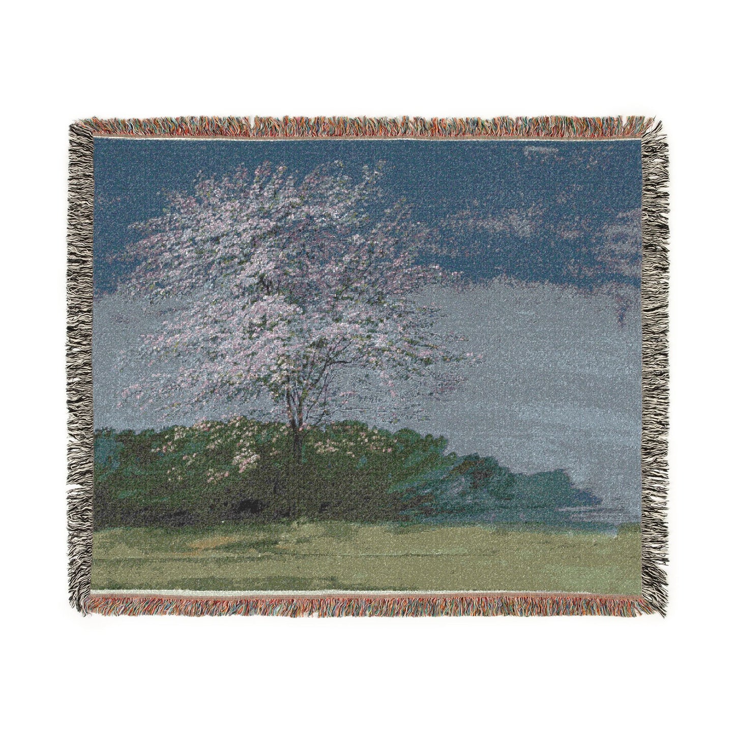William Turner - Study of a Tree in Bloom | Woven Tapestry Blanket
