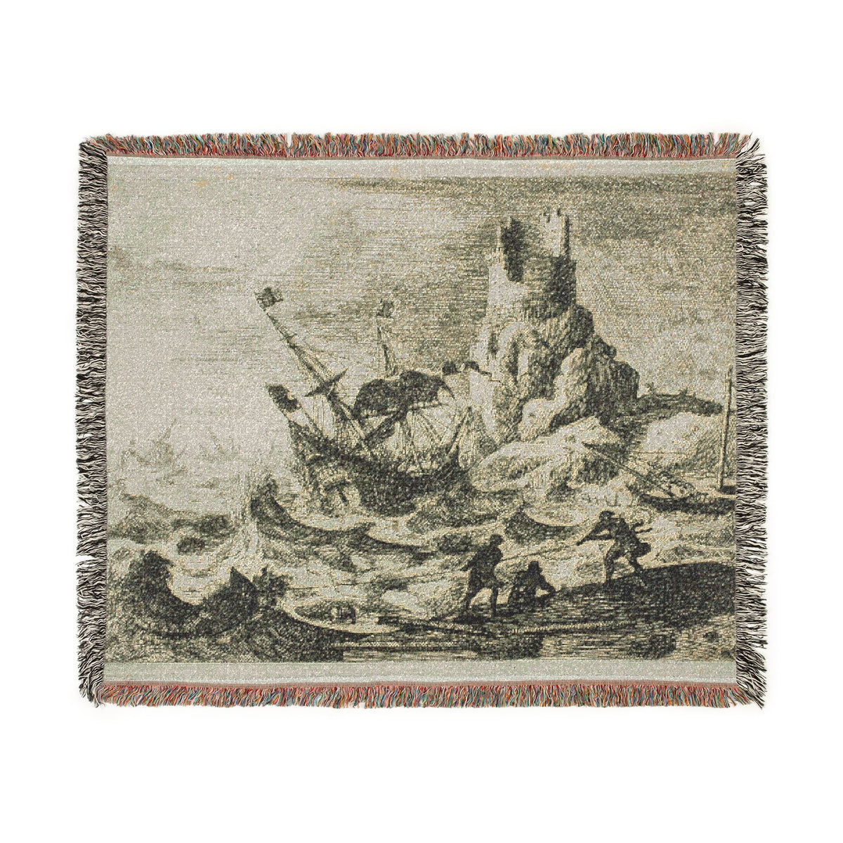 The Shipwreck — Lorrain Tapestry Blanket