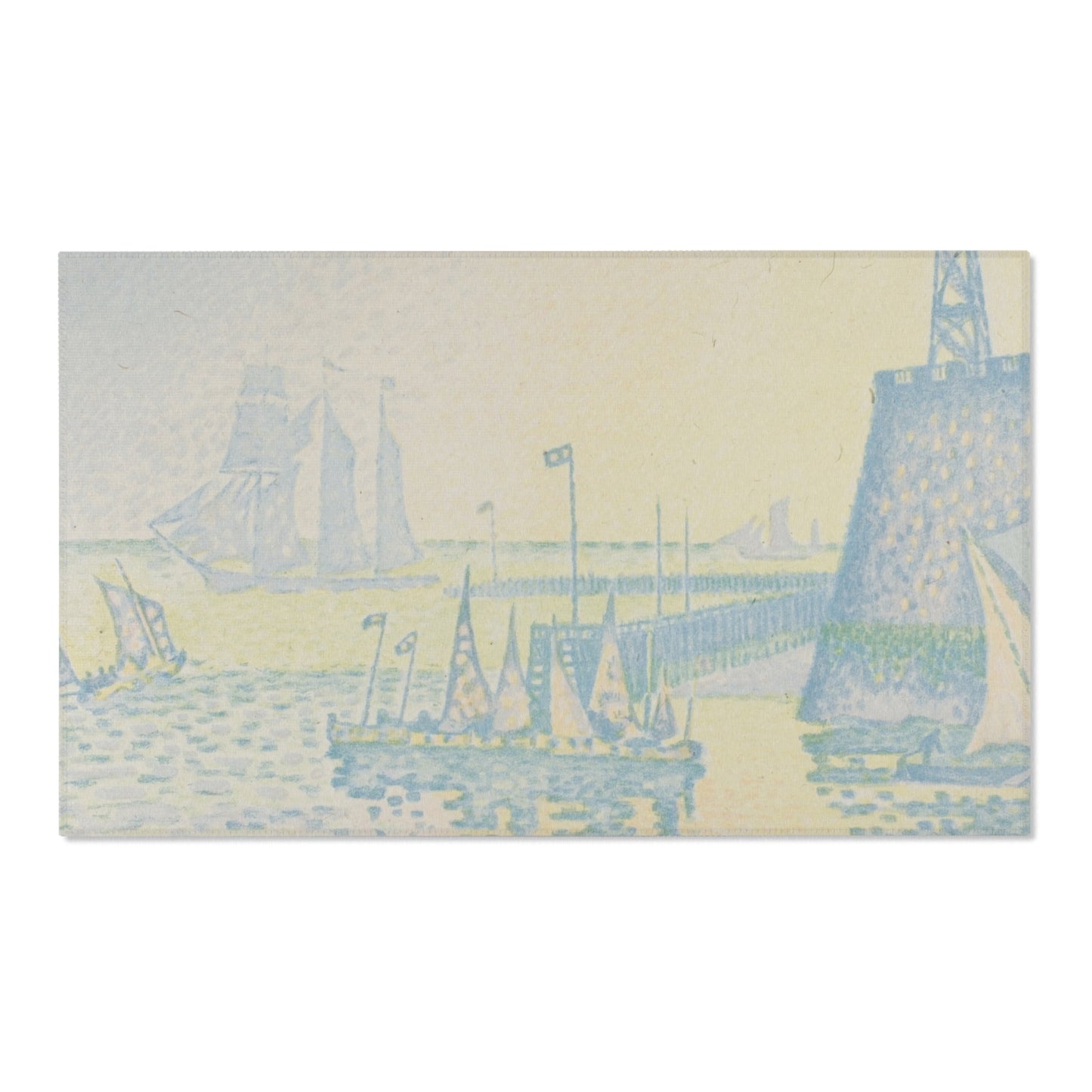 Paul Signac - Evening | Area Rug