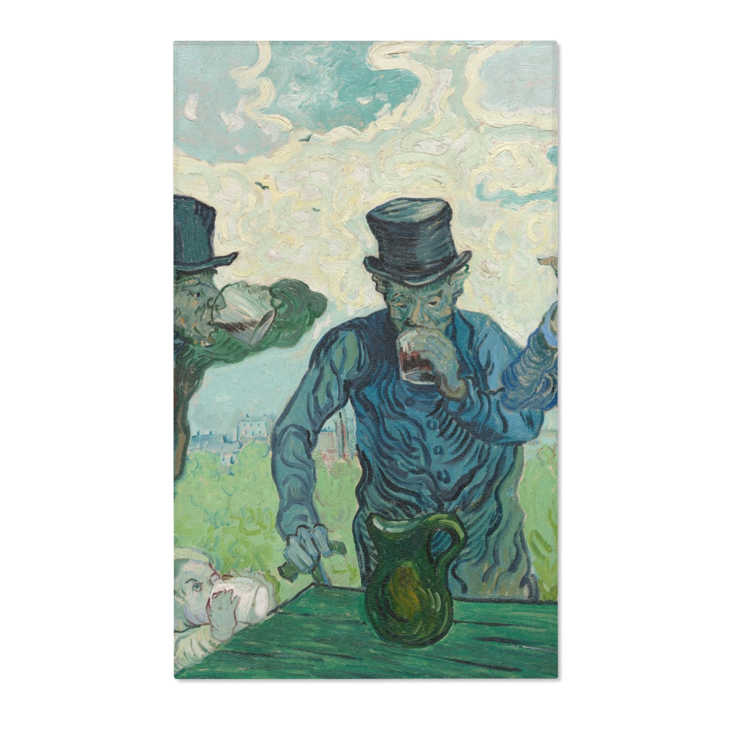 Vincent van Gogh - The Drinkers | Area Rug