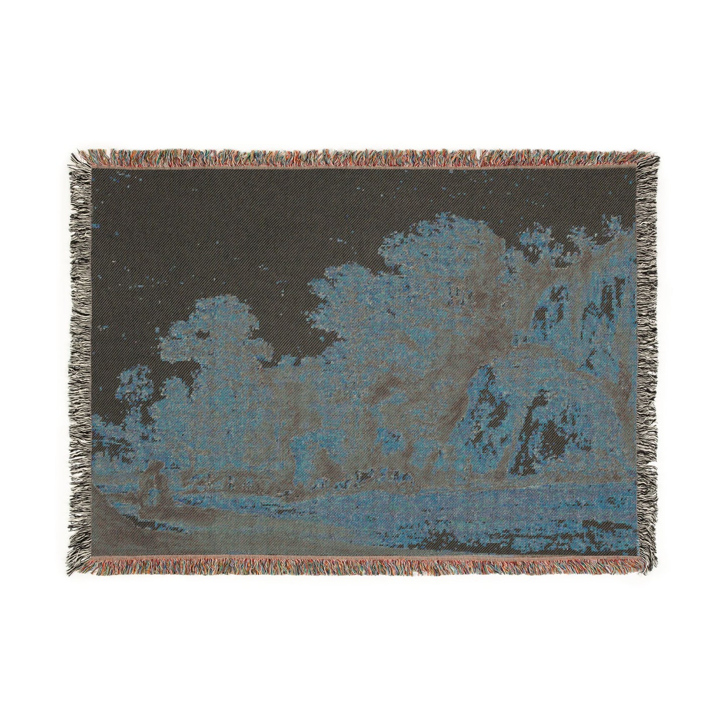 A Rocky Hillside — Lorrain Tapestry Blanket