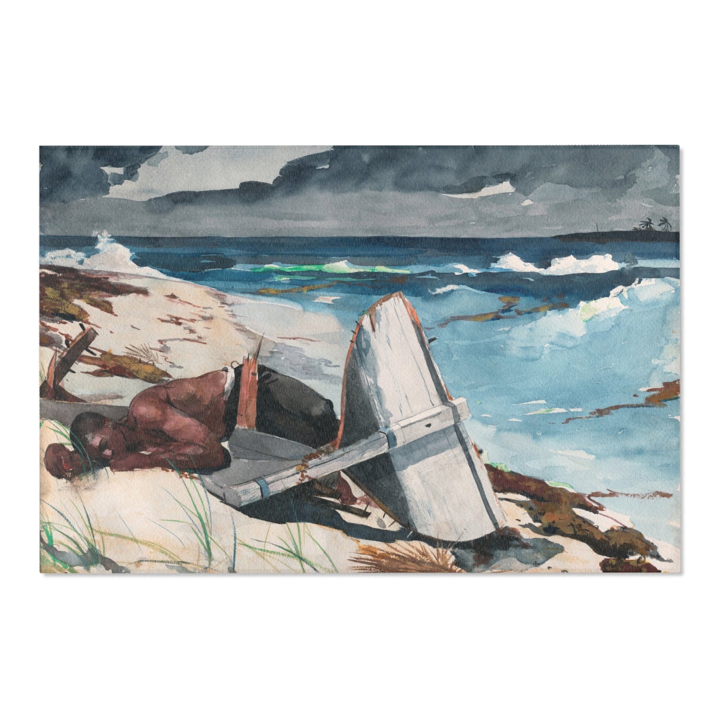 Winslow Homer - After the Hurricane, Bahamas | Area Rug