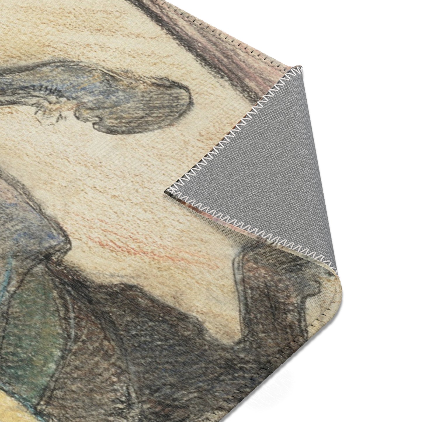Henri de Toulouse-Lautrec - At the Circus Work in the Ring | Area Rug