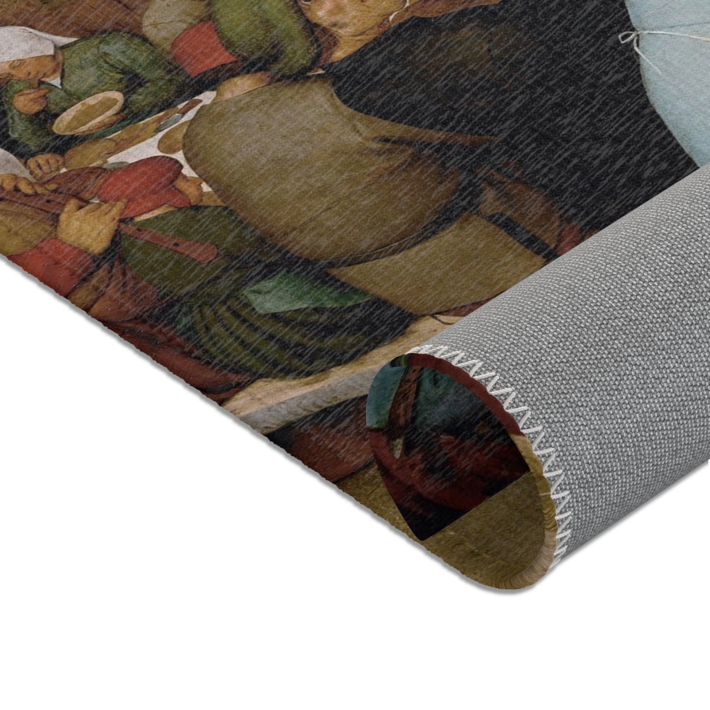 Pieter Bruegel the Elder - Peasant Wedding - Google Art Project 2 | Area Rug