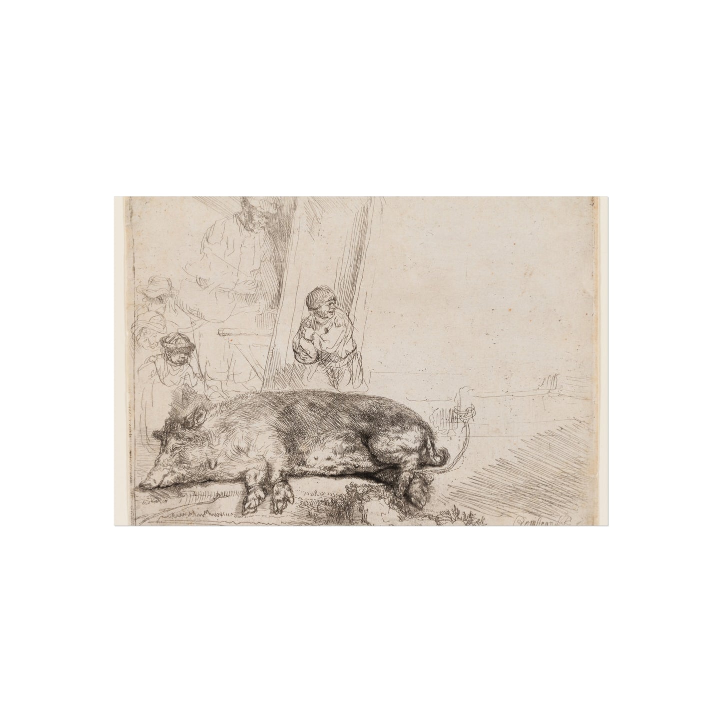 Rembrandt van Rijn - The Hog | Fine Art Poster