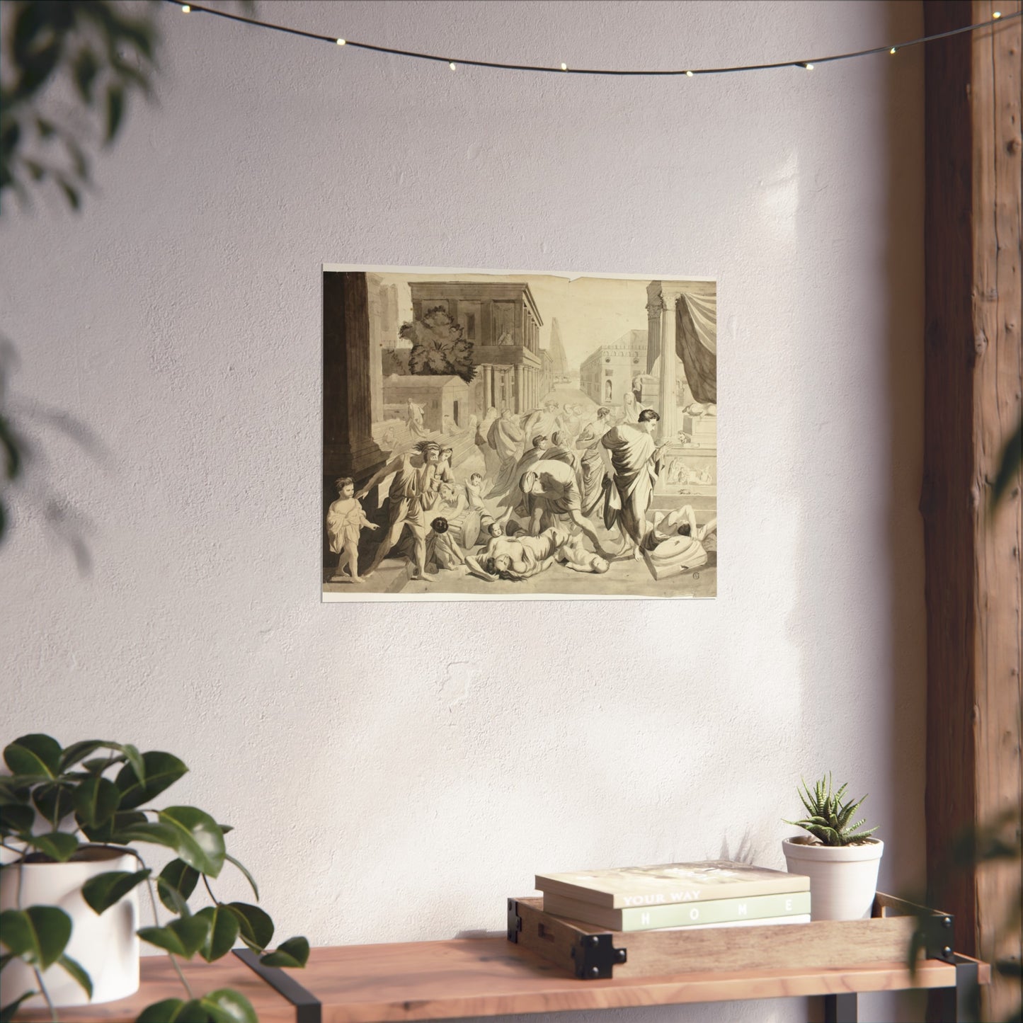 Nicolas Poussin - Plague of Ashdod | Fine Art Poster