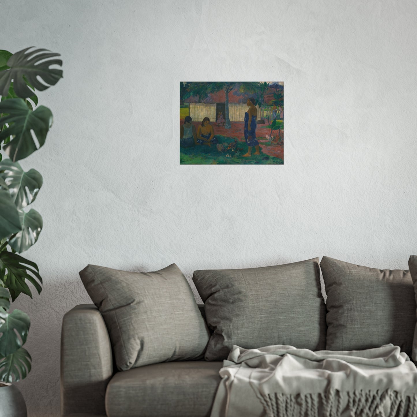 Paul Gauguin - No te aha oe riri (Why Are You Angry ) | Fine Art Poster
