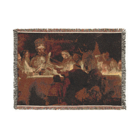 The Conspiracy of Claudius Civilis — Rembrandt Tapestry Blanket
