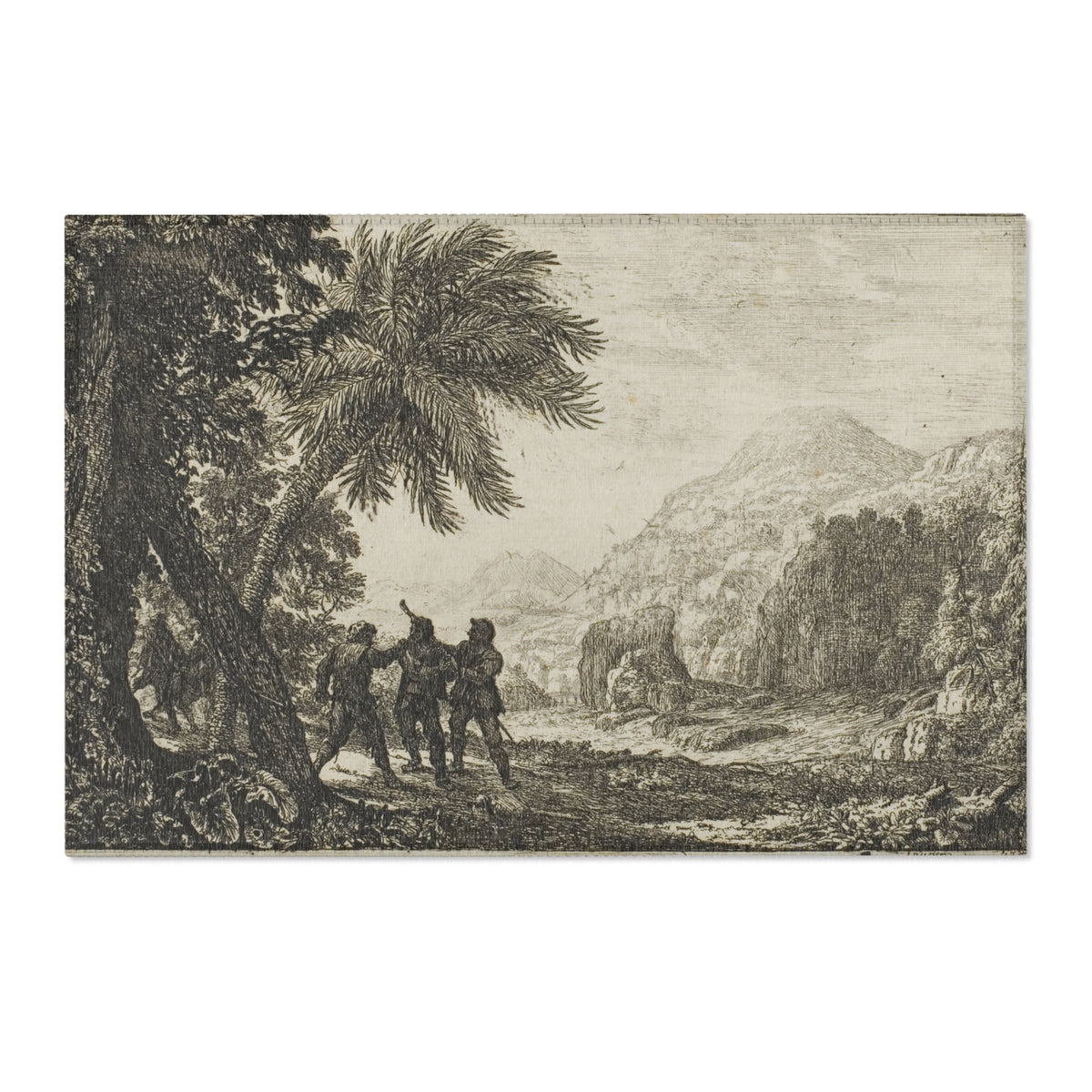 Scene of Brigands — Lorrain Area Rug
