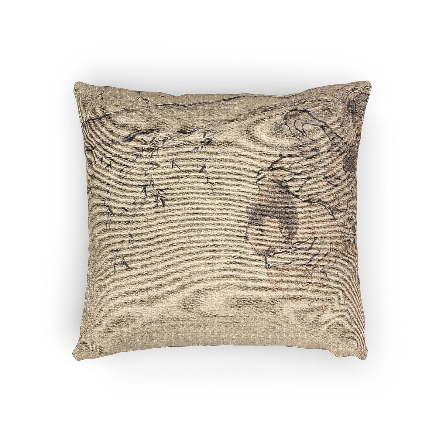 098_zhong-kui-supported-by-ghosts | Woven Pillow