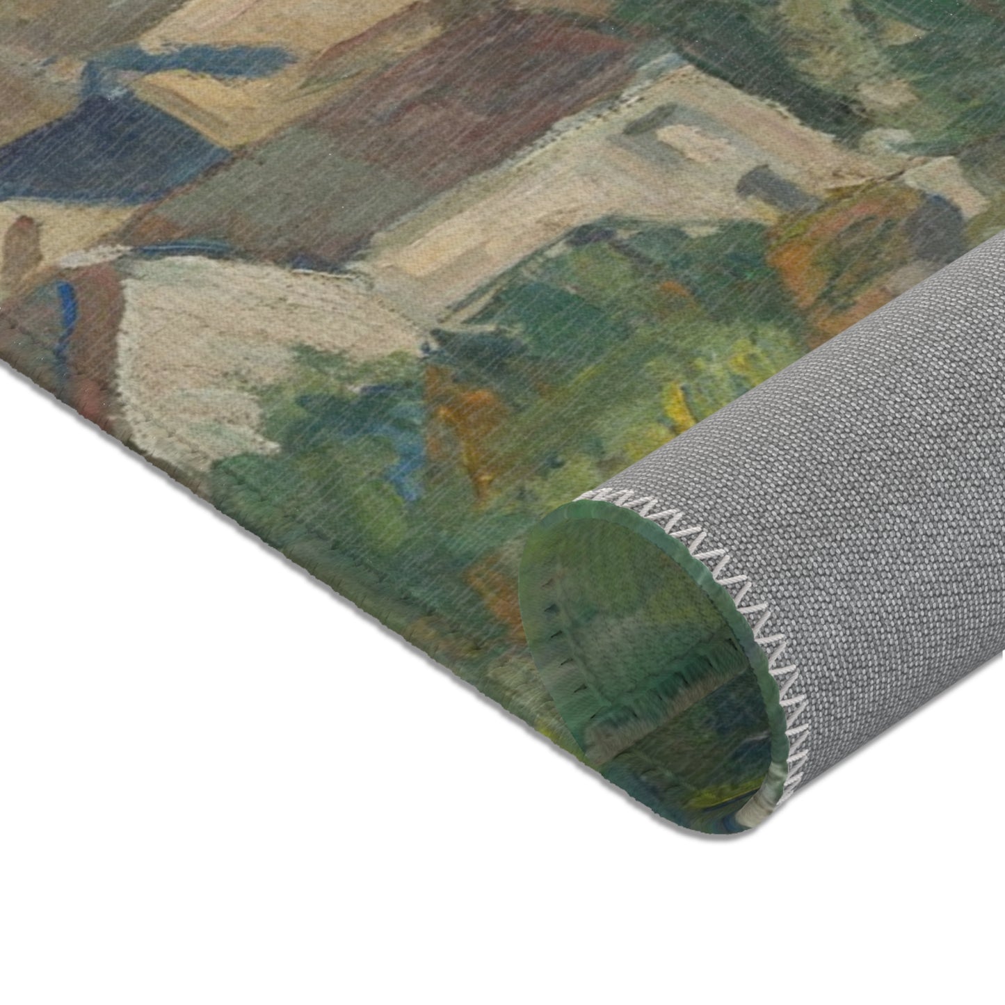 Paul Cezanne - Auvers, Panoramic View | Area Rug