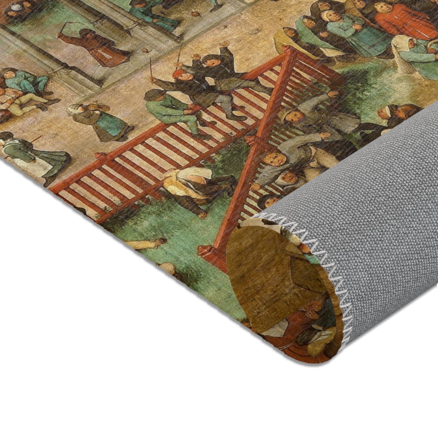 Pieter Bruegel the Elder - Children’s Games - Google Art Project | Area Rug