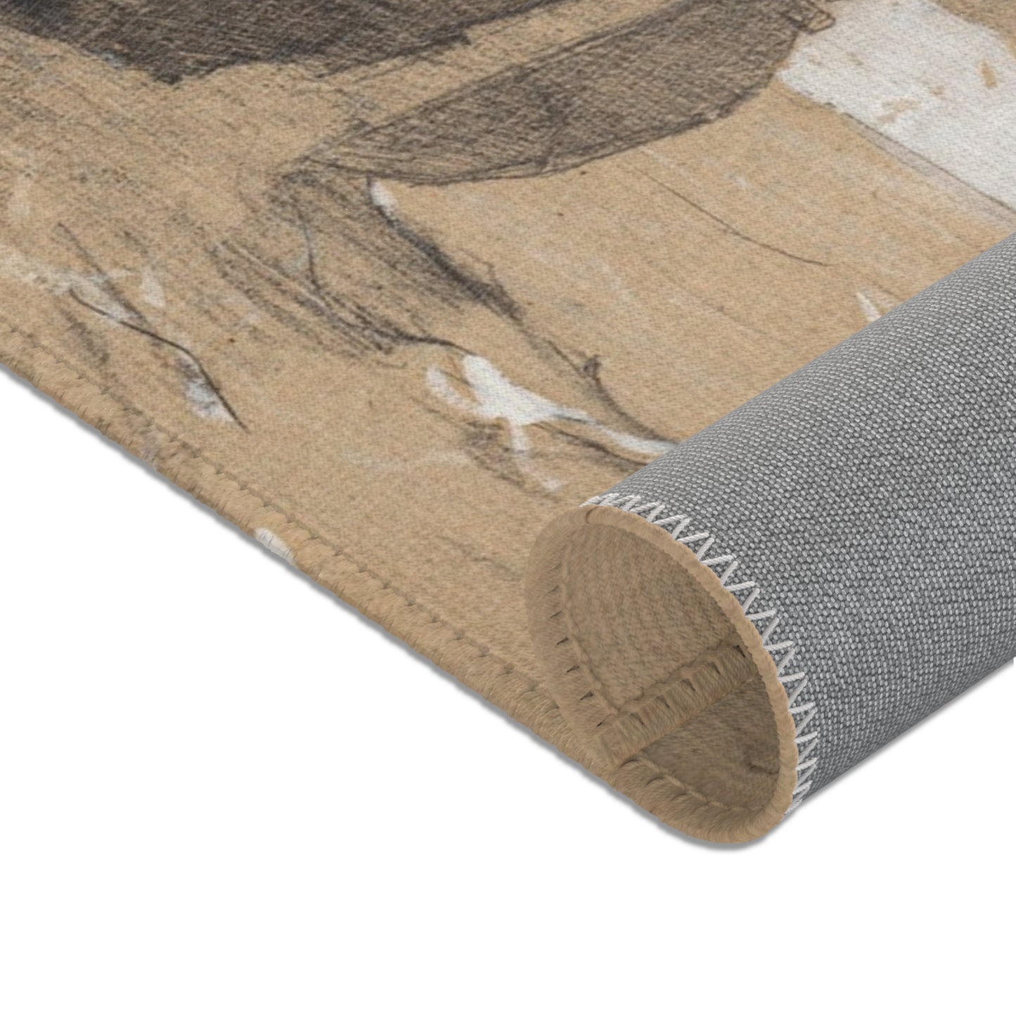 Winslow Homer - Fishing off Scarborough | Area Rug