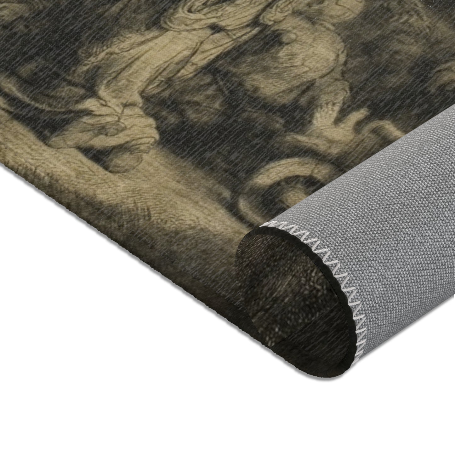 Rembrandt van Rijn - The Hundred Guilder Print | Area Rug