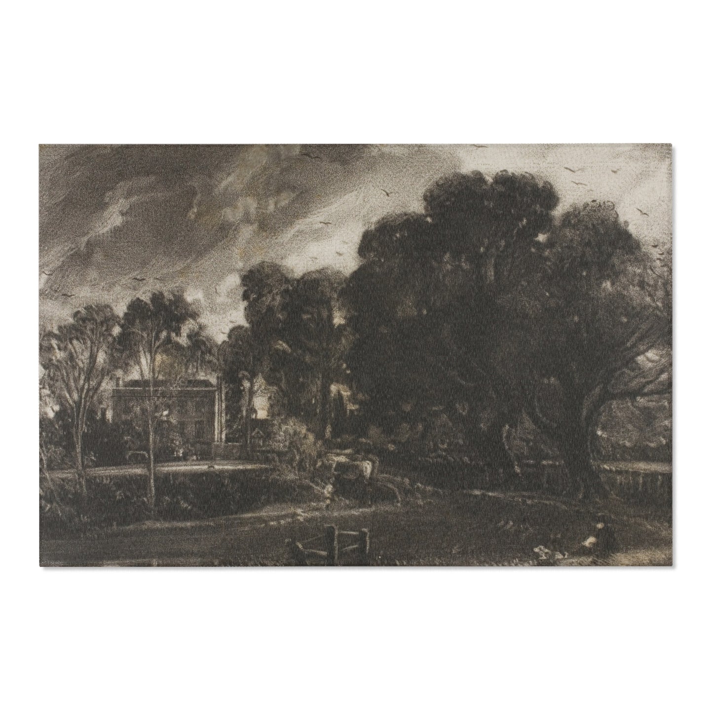 David Lucas - Frontispiece, to Mr. Constable's English Landscape, East Bergholt, Suffolk | Area Rug
