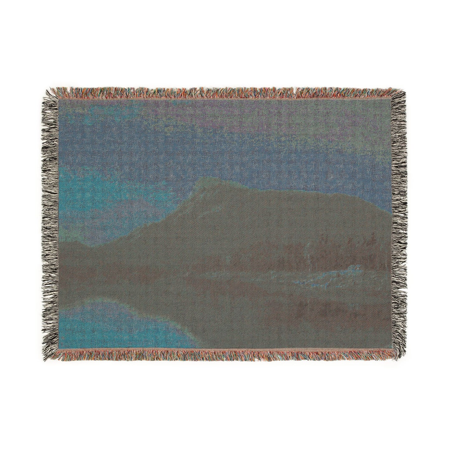 A Home in the Wilderness Woven Throw Blanket
