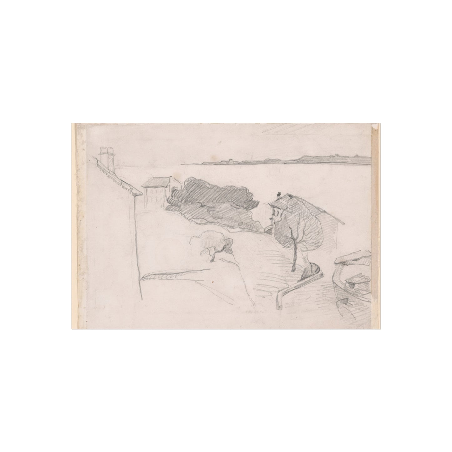 Paul Cezanne - L'Estaque | Fine Art Poster