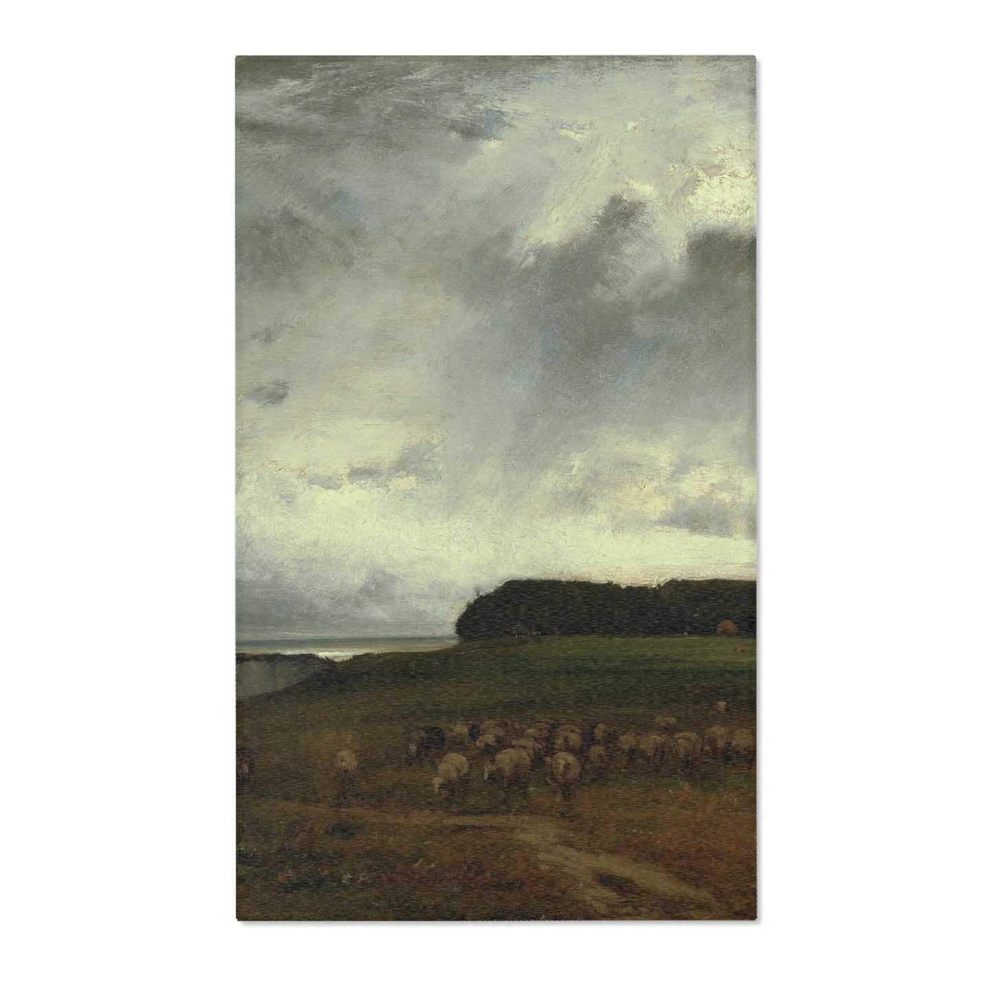 George Inness - The Storm | Area Rug