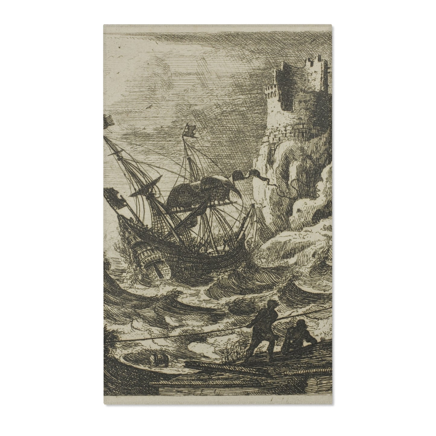 Claude Lorrain - The Shipwreck | Area Rug