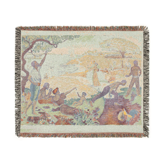 In Times of Harmony — Signac Tapestry Blanket