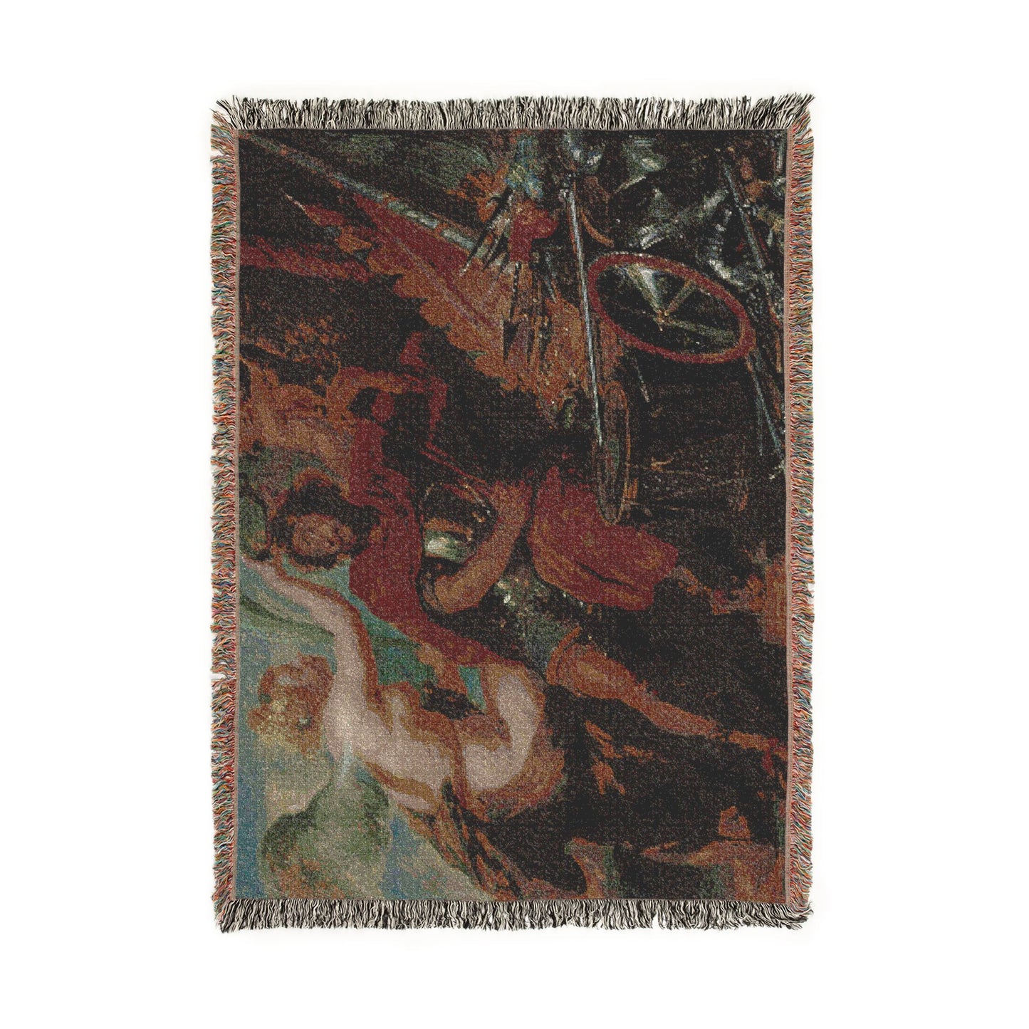 Follower of Peter Paul Rubens - The Apotheosis of the Hero | Woven Tapestry Blanket