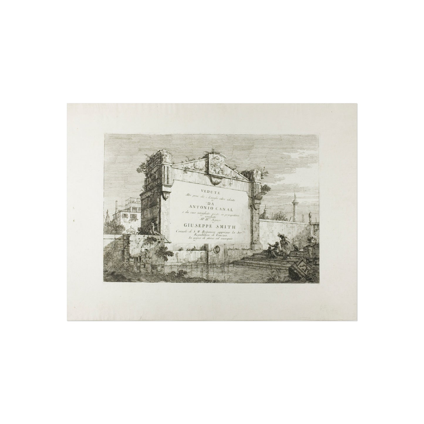 Canaletto - Title Page, from Vedute | Fine Art Poster