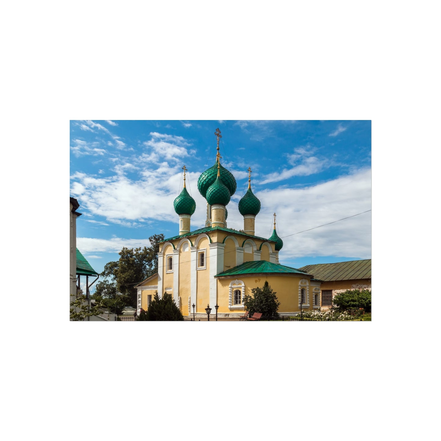 Church of the Beheading of Saint John the Baptist Alekseyevsky Monastery Uglich 2023-07-22 7452 | Fine Art Poster