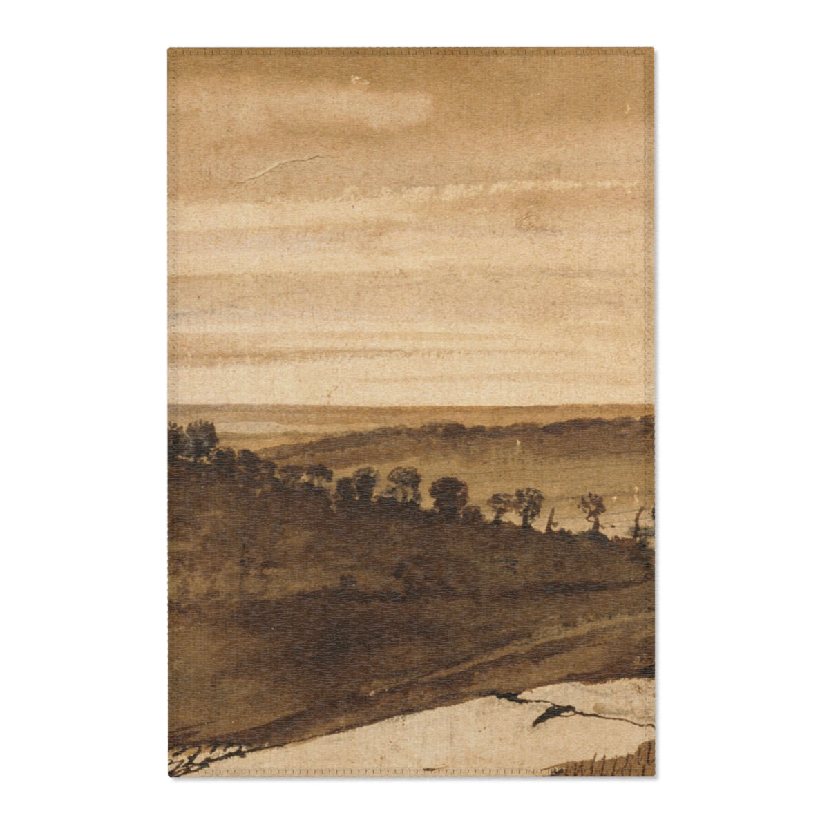 Panorama from the Sasso — Lorrain Area Rug