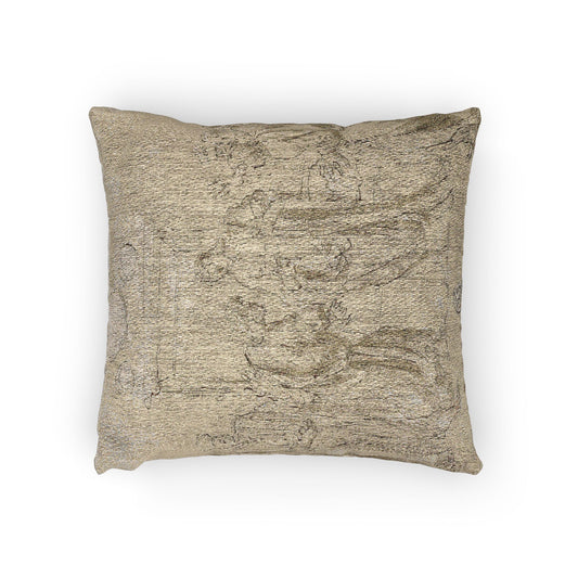 The Incredulity of Saint Thomas (style of Poussin) Pillow