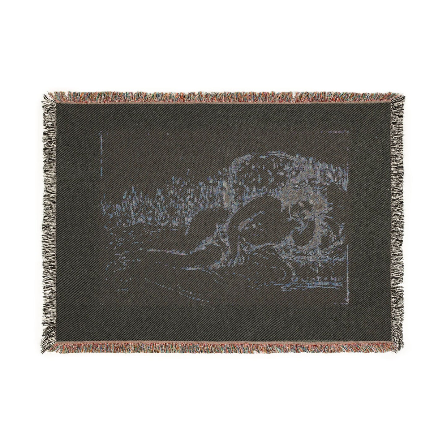 Pierre-Auguste Renoir - Woman Reclining, to the Left | Woven Tapestry Blanket