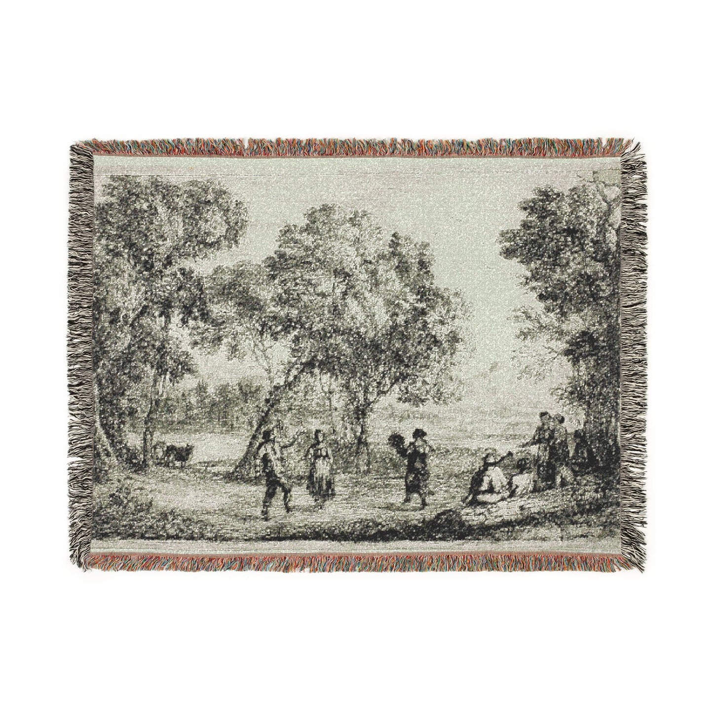 Claude Lorrain - The Country Dance | Woven Tapestry Blanket