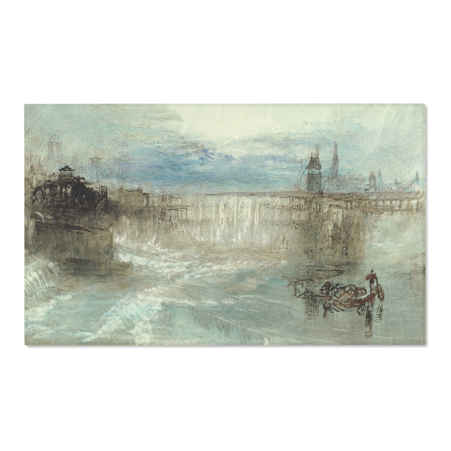 Joseph Mallord William Turner - View of Lucerne | Area Rug