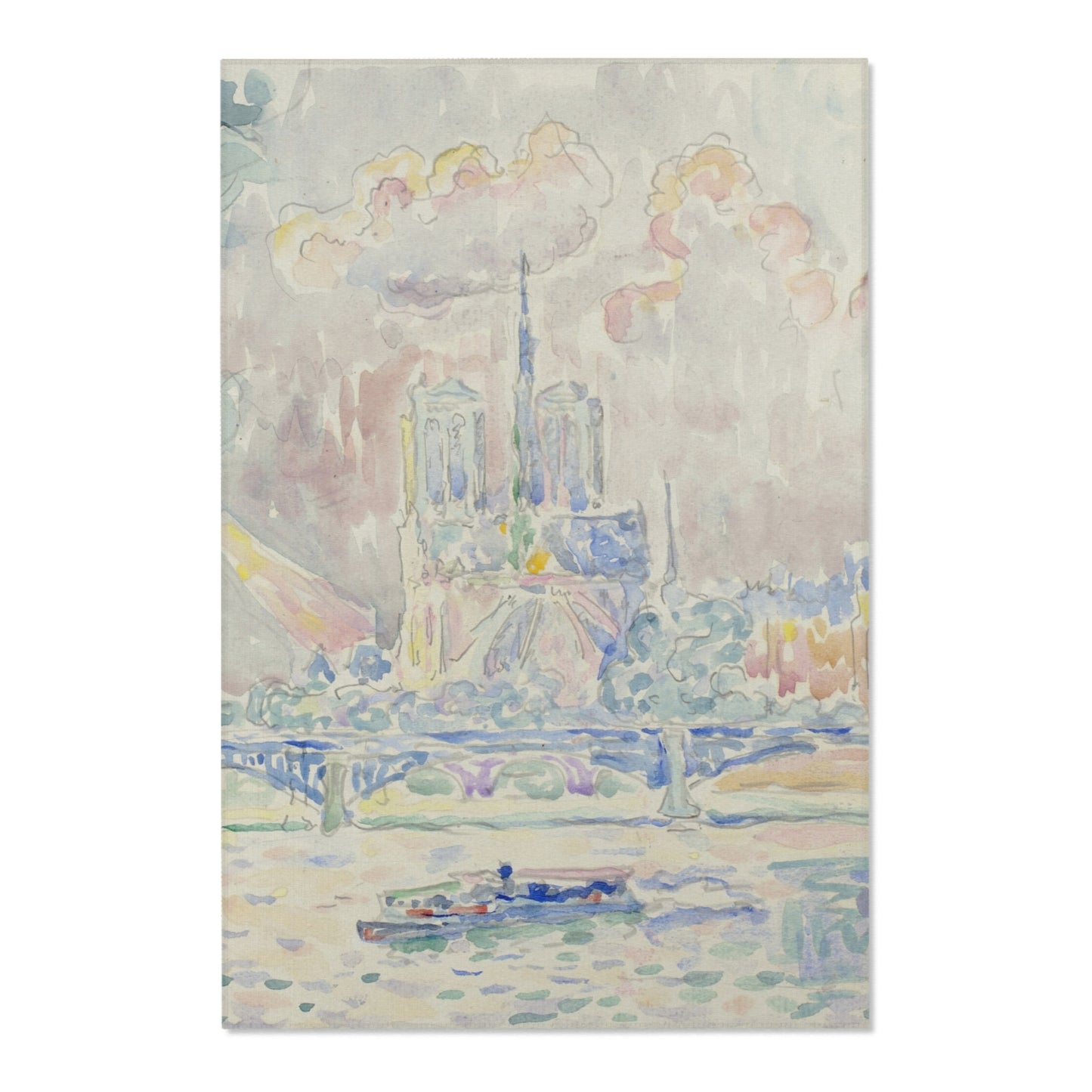 Paul Signac - Notre Dame | Area Rug