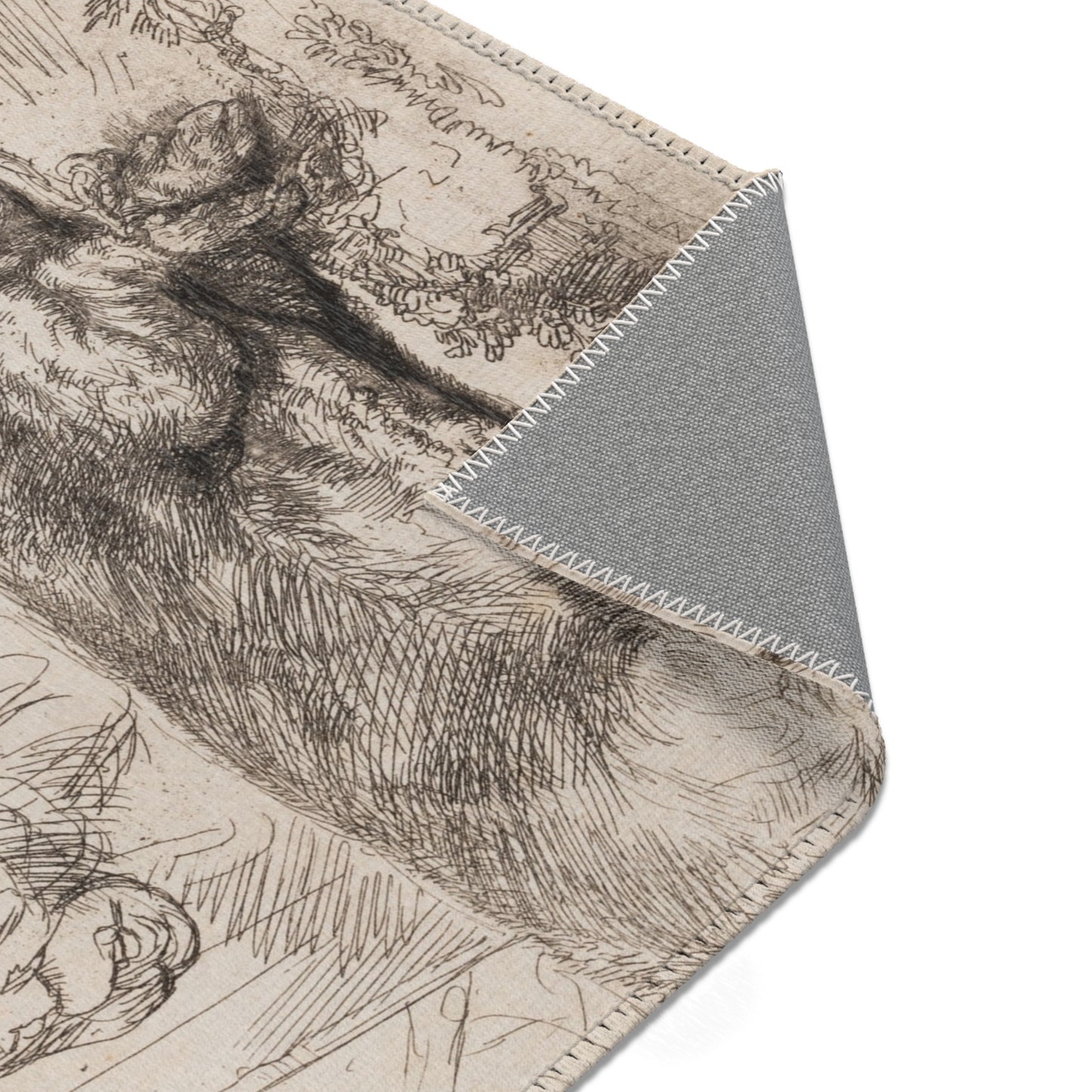Rembrandt van Rijn - The Hog | Area Rug