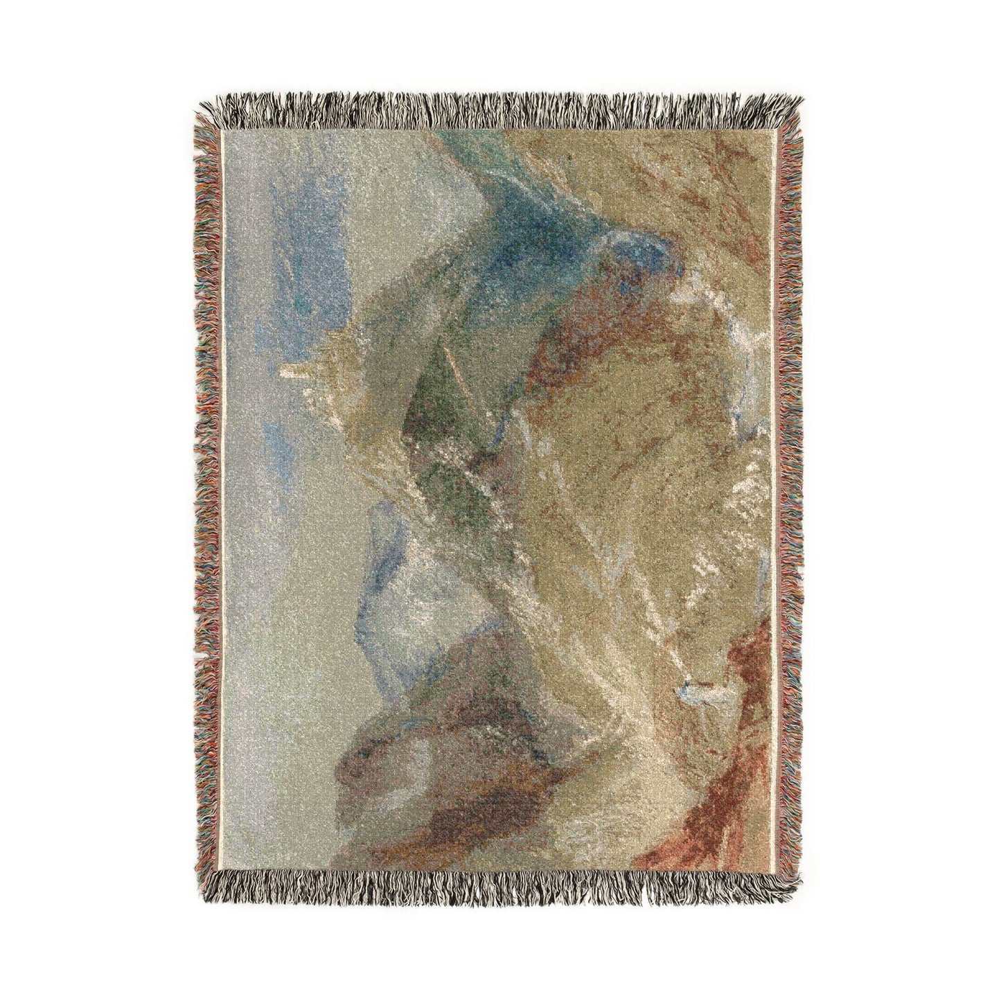 Joseph Mallord William Turner - Castle on Height near Geneva | Woven Tapestry Blanket