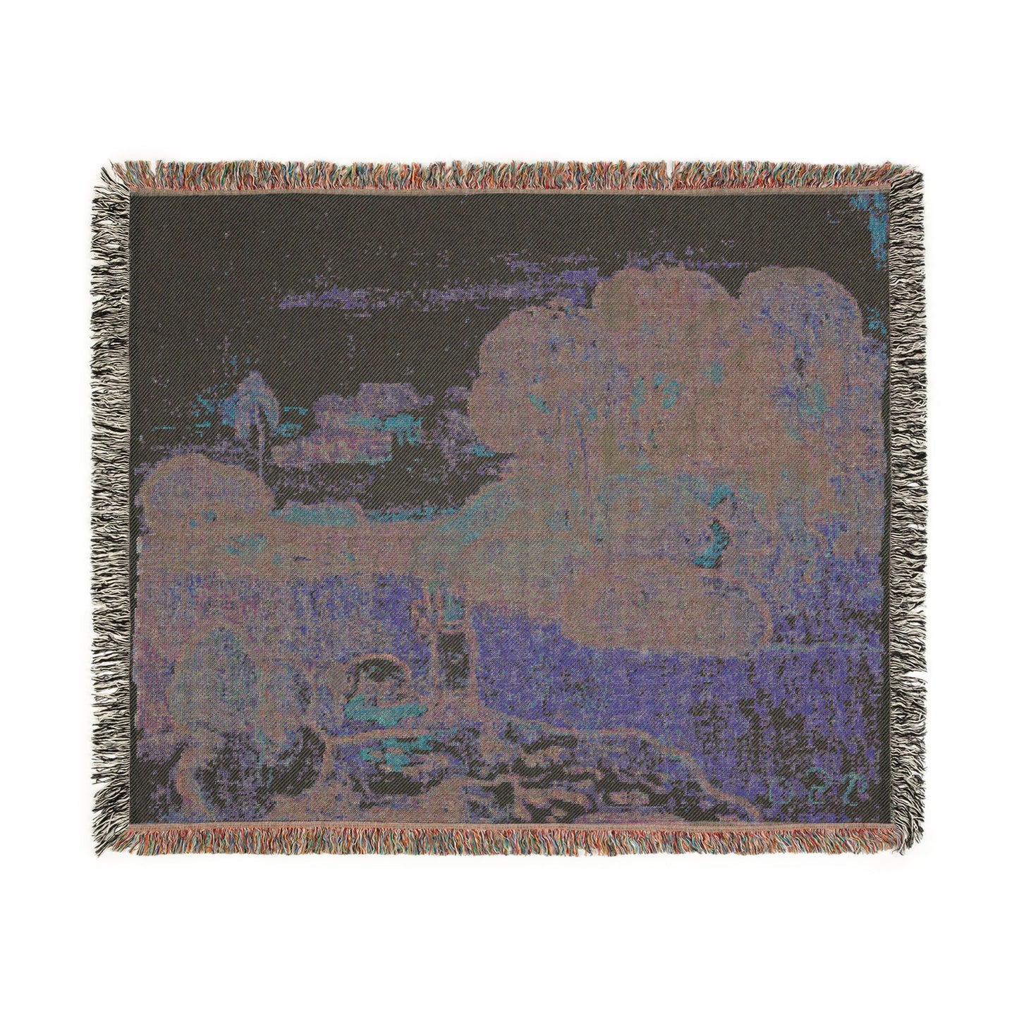 Paul Gauguin - Tahitian Landscape | Woven Tapestry Blanket