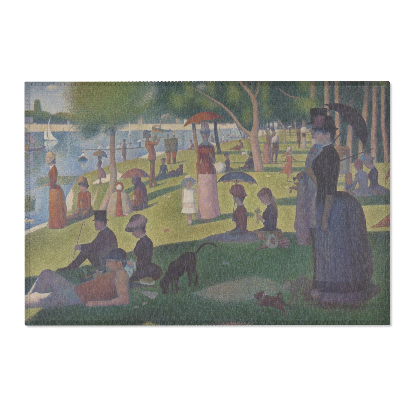 Georges Seurat - A Sunday on La Grande Jatte — 1884 | Area Rug